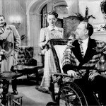 Bette Davis, Reginald Gardiner and Monty Woolley in The Man Who Came to Dinner